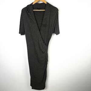 Banana Republic Women's Sheath Dress Career Casual Striped